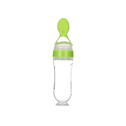 Baby Spoon Bottle Feeder Dropper Silicone Spoons for Feeding