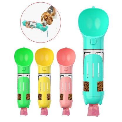 Dog Water Bottle 3 In 1 Portable Pet Dog Water Bottle
