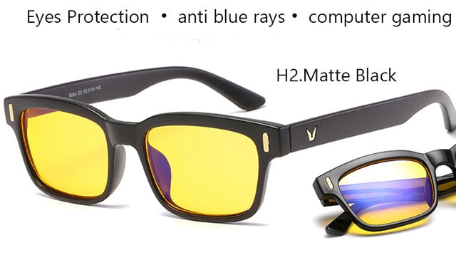 Blue Ray Computer Glasses Men Screen Radiation Eyewear