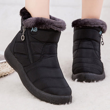 Warm Women Boots Fashion Waterproof Snow Boots