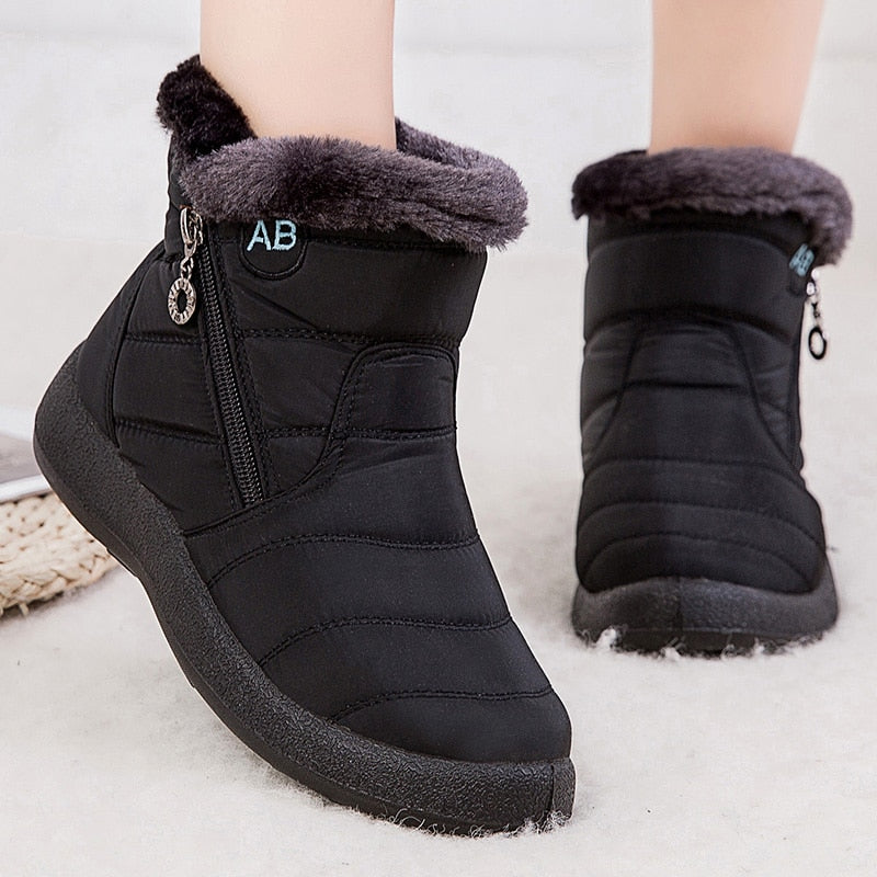 Warm Boots Fashion Waterproof Snow Boots