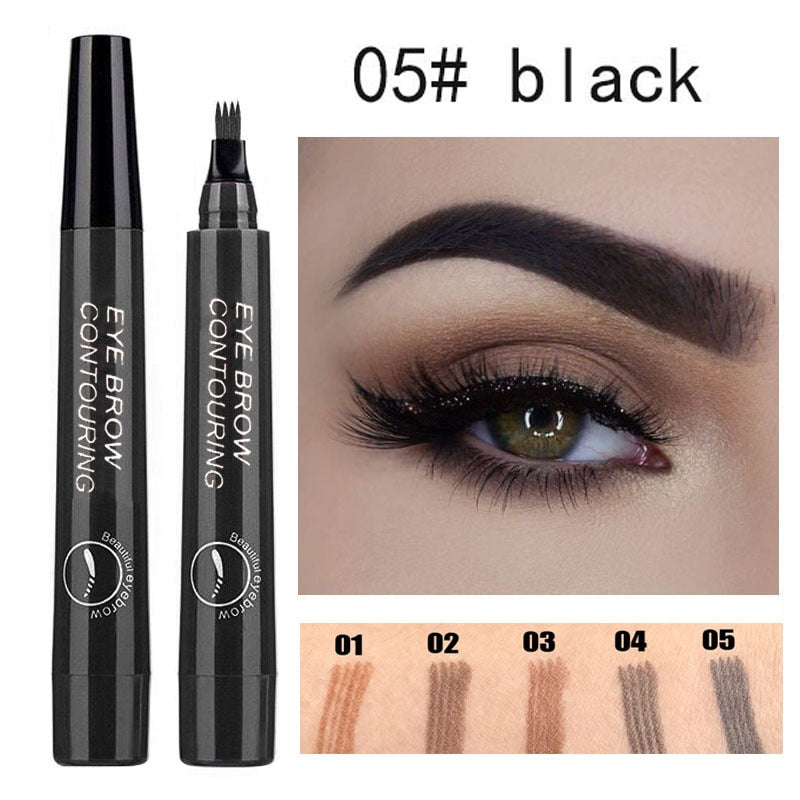 Beauty 4D Imitation Ecological Eyebrows Pen