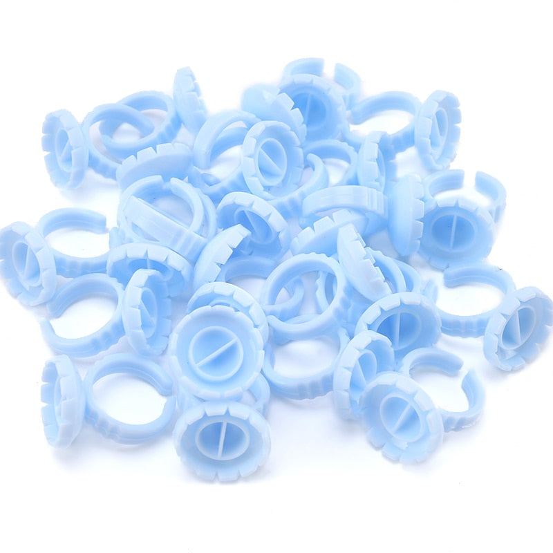 Beauty Disposable Eyelash Extension Glue Rings