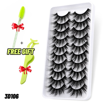 Beauty 3D Faux Mink Lashes Fluffy Soft Wispy
