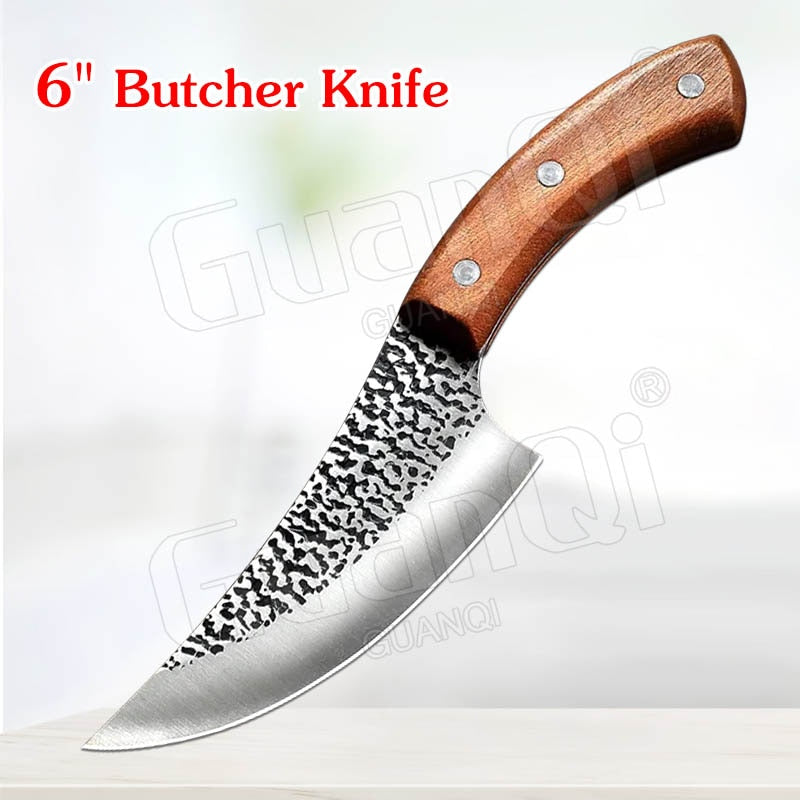 Handmade Stainless Steel Kitchen Boning Knife Fishing