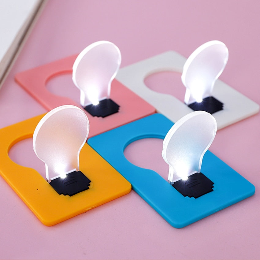 Portable Card Shape Night Light Ultra-Thin Card Light