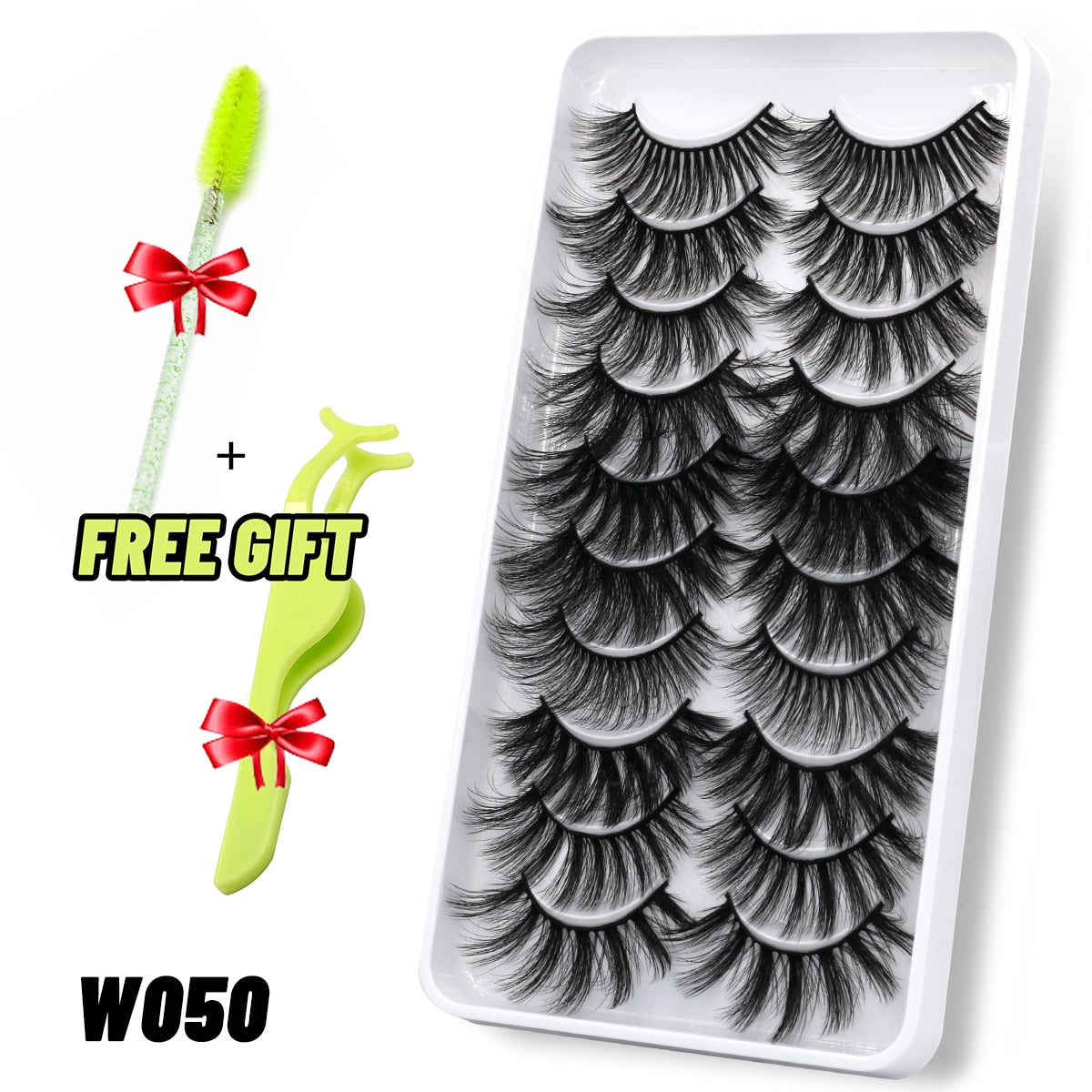 Beauty 3D Faux Mink Lashes Fluffy Soft Wispy
