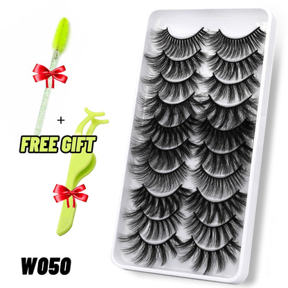 Beauty 3D Faux Mink Lashes Fluffy Soft Wispy