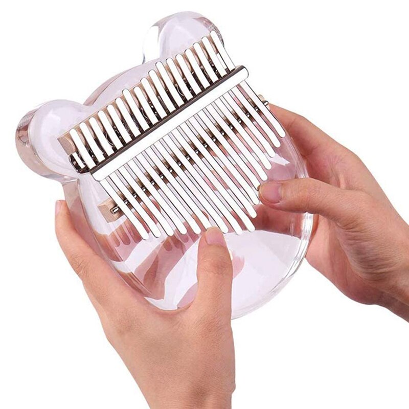 Kalimba Thumb Piano 17 Keys, Portable Mbira Finger Piano