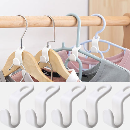 6 pieces Multi-function Wardrobe Space-saving Stack Hanger Hook