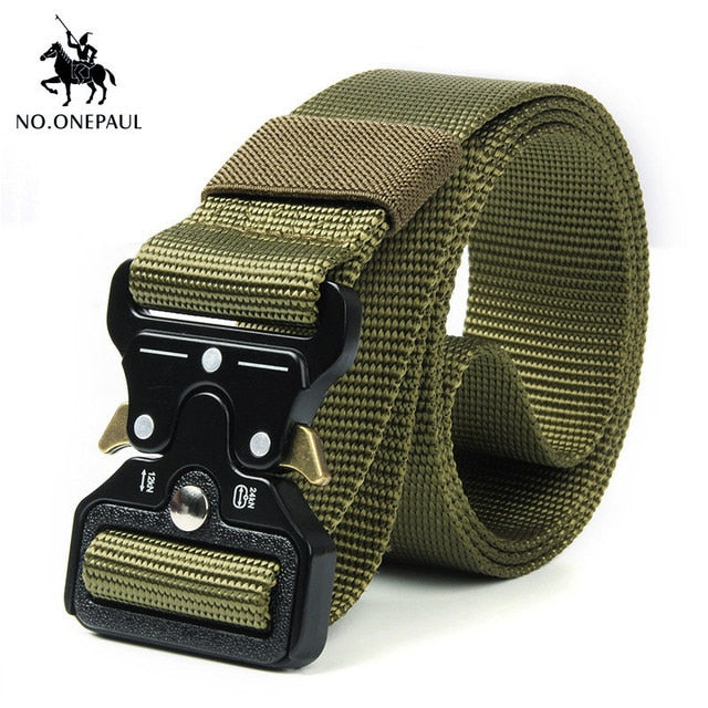 Nylon Tactical belt Military high quality men's training belt