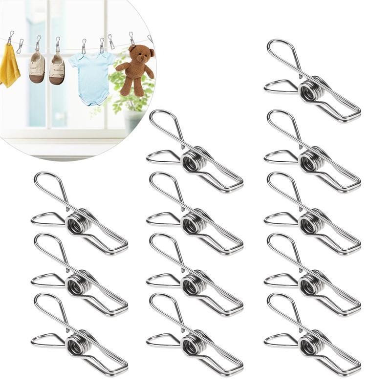 100 to 50 Pieces Multipurpose Stainless Steel Clips