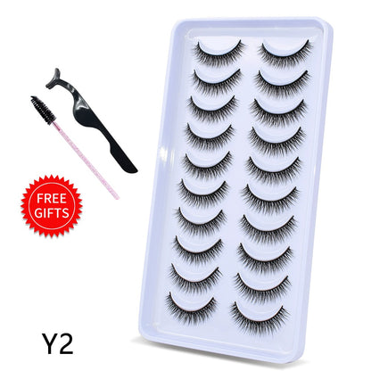 Beauty Natural False Eyelashes Dramatic 3D Mink Lashes