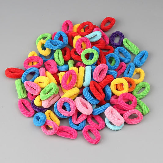 Mini Hairbands for Children Scrunchy Elastic Hair Bands