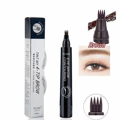 Beauty 4D Imitation Ecological Eyebrows Pen