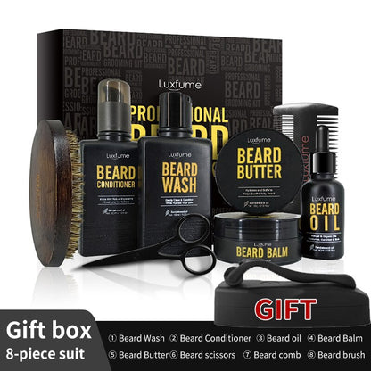 Beard Growth Kit Men's Beard Growth Oil Nourishing Enhancer