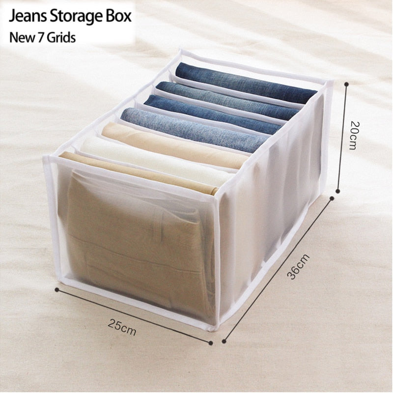 Sweater Clothes Storage Grid Boxes Organizer