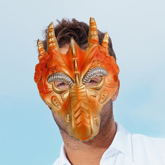 Party Mask- Halloween Carnival  Mask- T-Rex Dinosaur