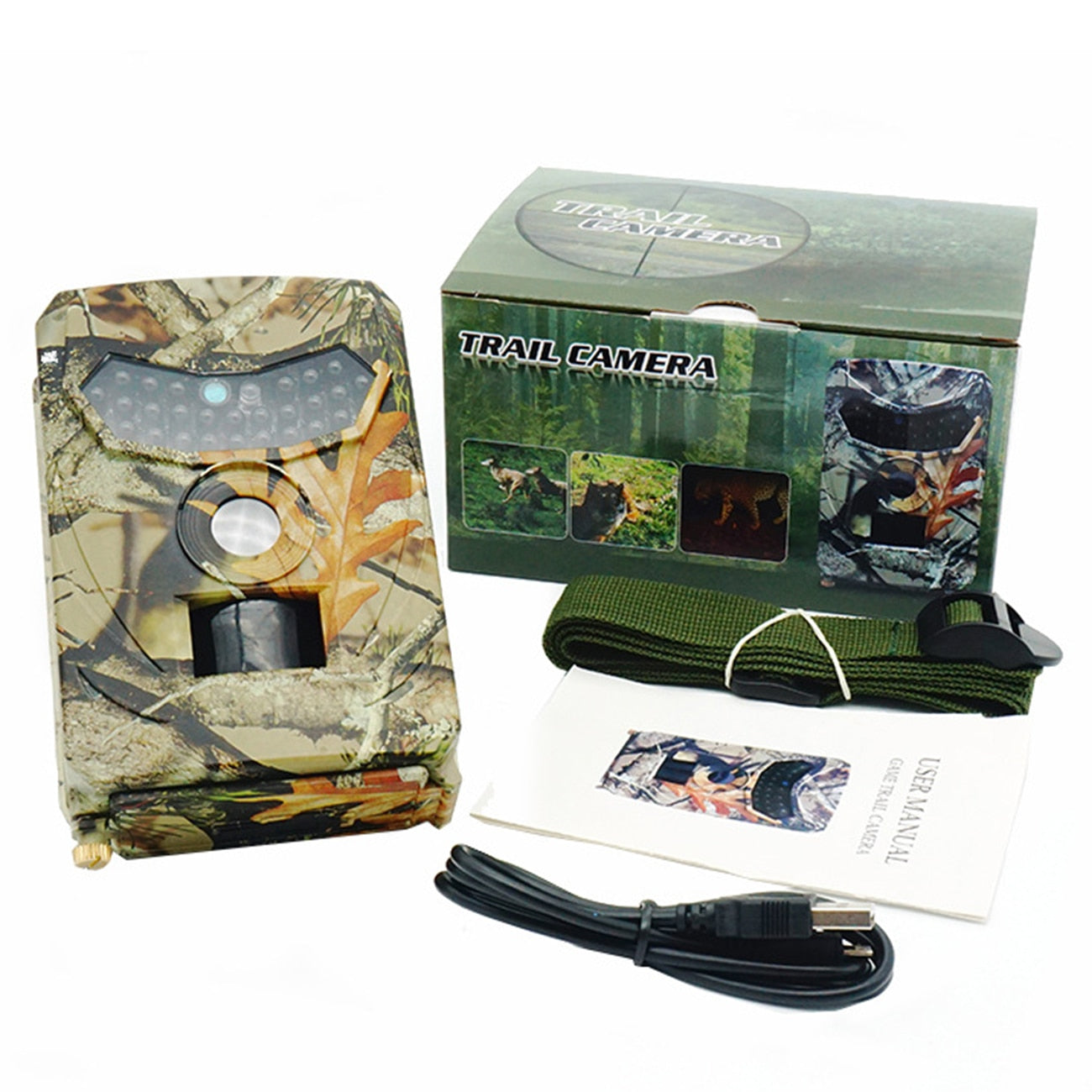 Outdoor Hunting Trail Camera 12MP New Wild Animal Detector Cameras HD