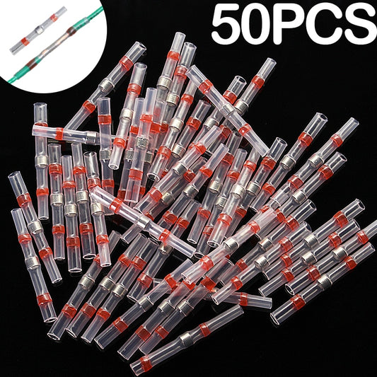 10 to 50 Pieces Thermal Shrinkage  Electrical Connector