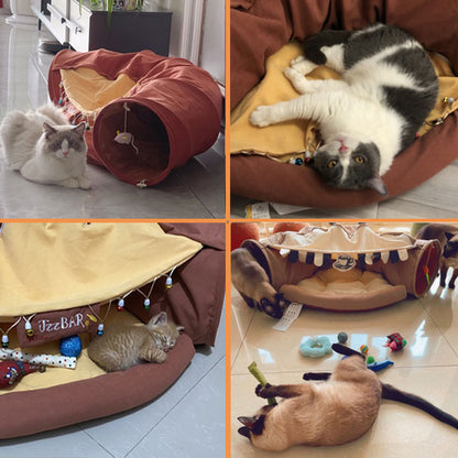 Collapsible Removeable Cat Tunnel Tube Ferrets