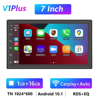 GPS Android Multimedia Player Universal 7" audio Navigation