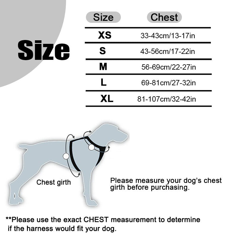 Truelove Front Nylon Dog Harness No Pull Vest Soft Safety Harness