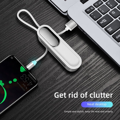 3 in 1 Portable Magnetic USB Cable