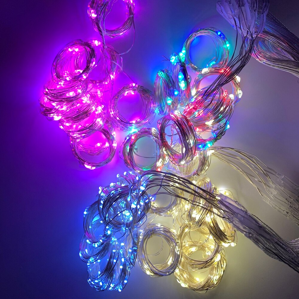 LED String Lights Christmas Fairy Light USB Remote