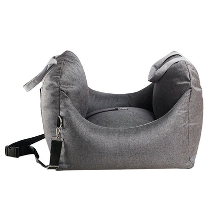 Dog Car Seat Travel Pet Booster Seat With Handles