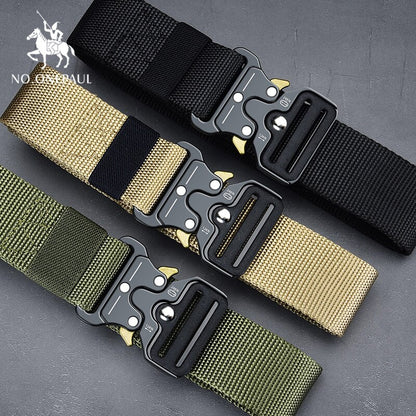 Nylon Tactical belt Military high quality men's training belt
