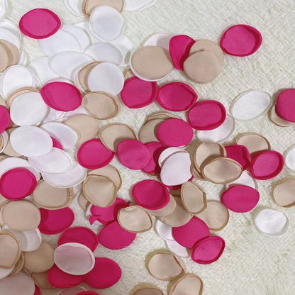 100 pieces bag Artificial Silk Rose Petals
