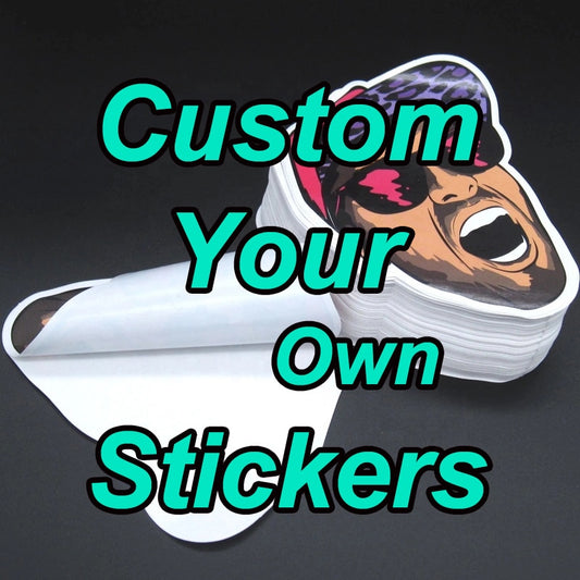 Custom Stickers Your Own Logo Name Label