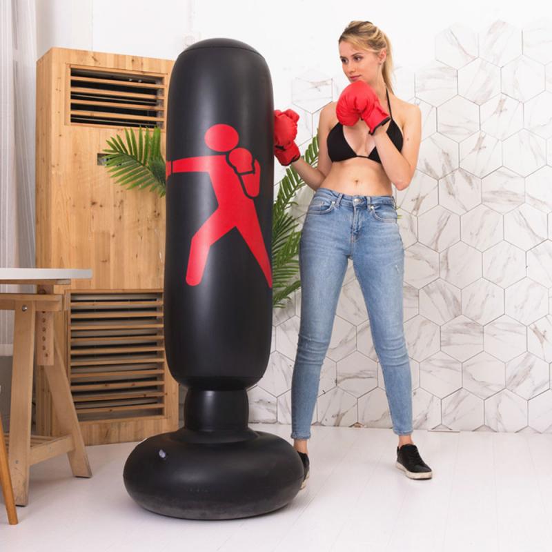 Sandbag Inflatable Boxing Column Boxing Punching Bag