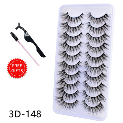 Beauty Natural False Eyelashes Dramatic 3D Mink Lashes