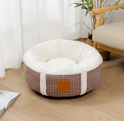 Soft Pet Bed Lamb Cashmere House Kennel