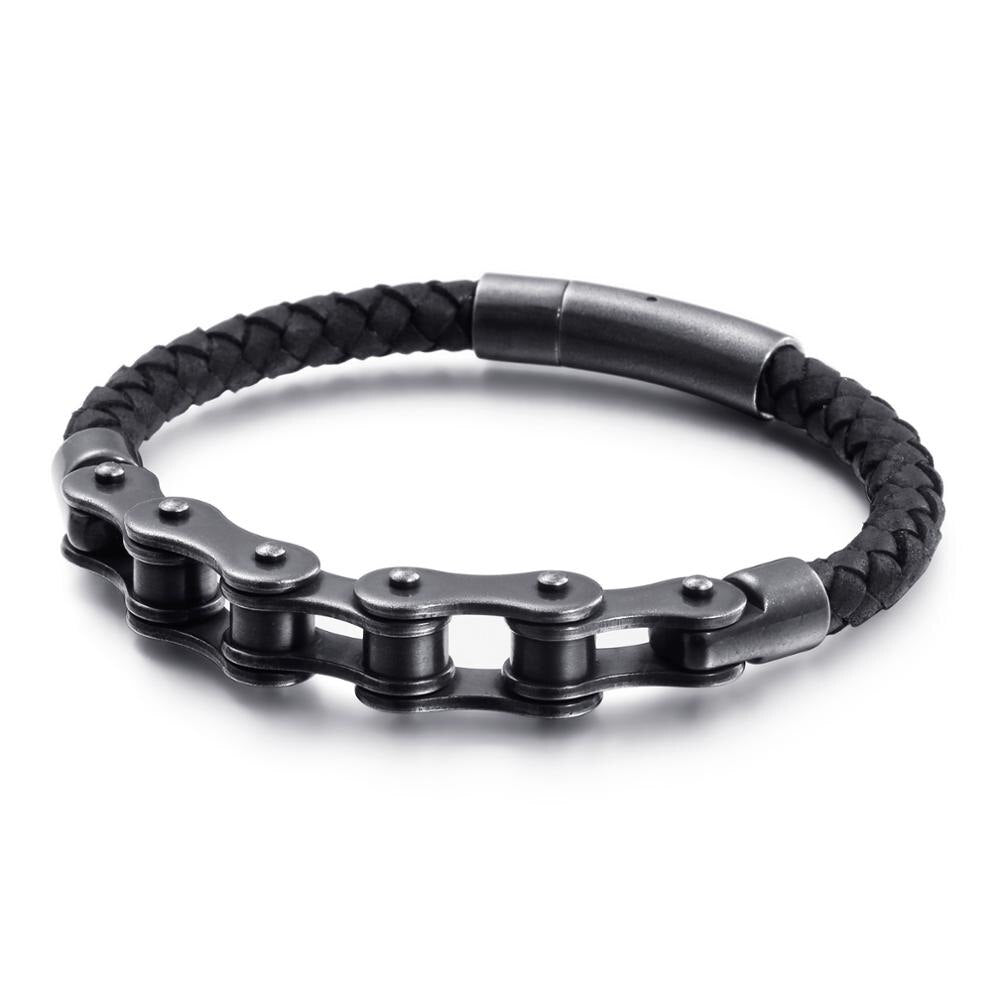 Hip Hop Bike Chain Charm Bracelets
