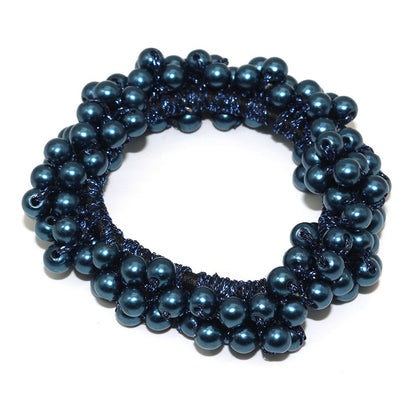 Woman Big Pearl Hair Ties Fashion Korean Style
