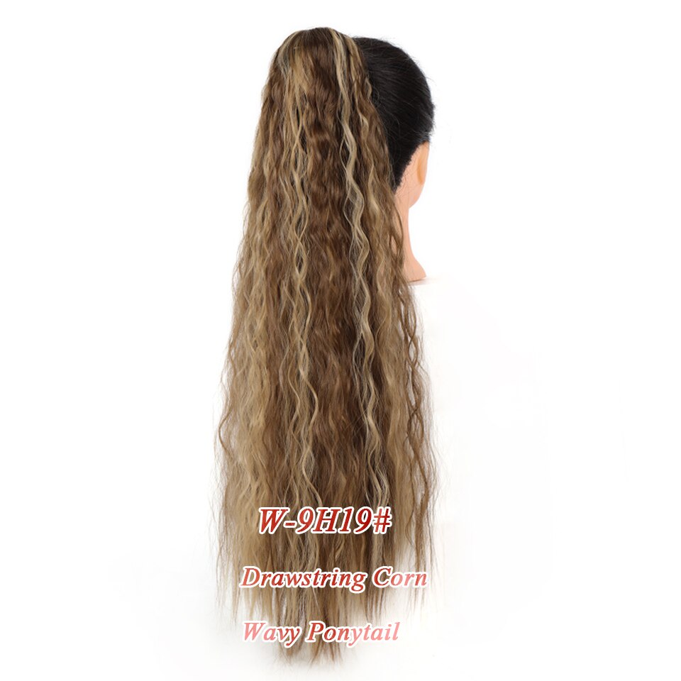 Beauty WTB Long Afro Kinky Curly Ponytail for Women