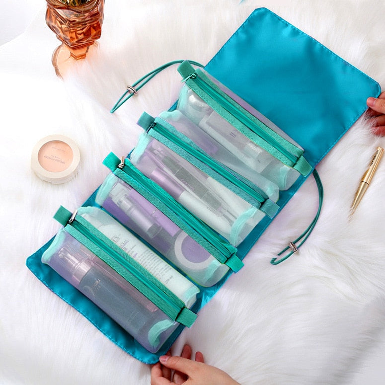 Beauty Detachable Nylon Makeup Bag