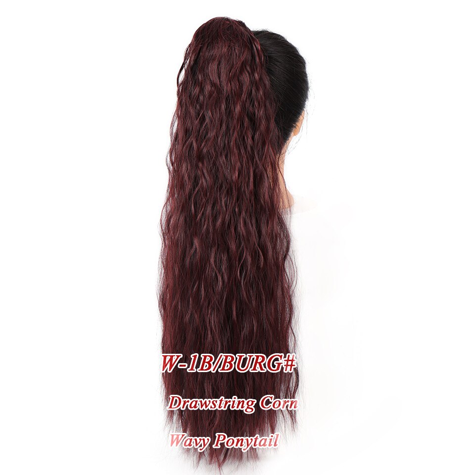 Beauty WTB Long Afro Kinky Curly Ponytail for Women