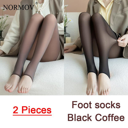 Winter Women Warm Leggings High Waist Super Elastic