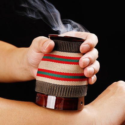 Moxibustion Ceramic Jar Zisha Scraping Cup Warm Compress Health Product