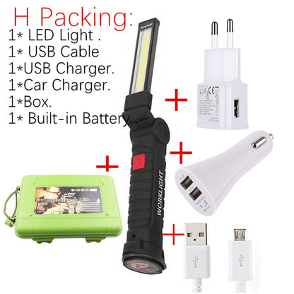 USB Rechargeable With Built-in Battery Set Multi Function