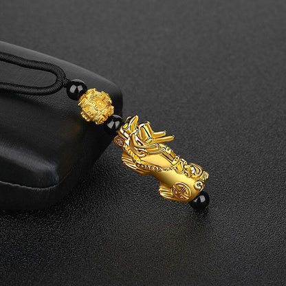 Golden Color Pendant Necklace Unicorn Rope Chain