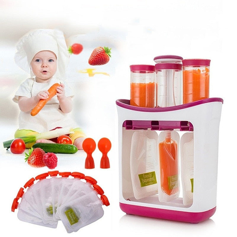 Squeeze Food Station Dispenser Bags
