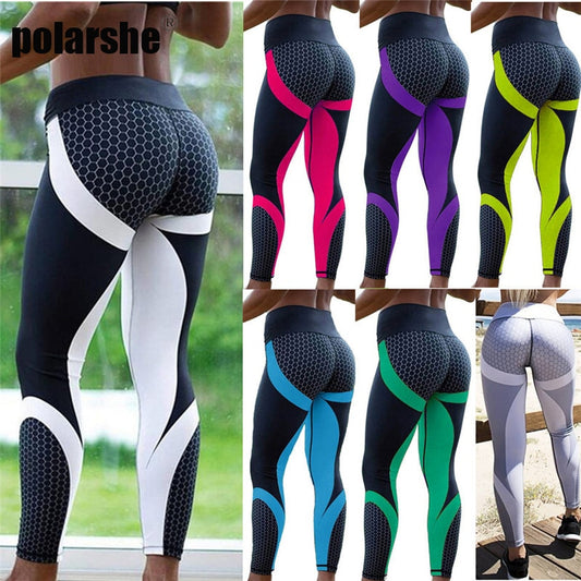 Women Sexy Push Up Printed Pants Fitness Leggings