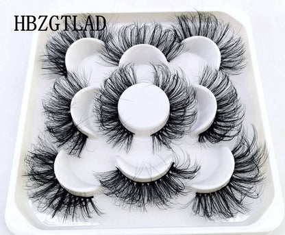 Beauty 3D Mink Lashes Bulk Faux with Custom Box Wispy