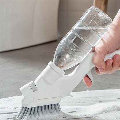 Multi-function kitchen cleaning brush set Press water spray