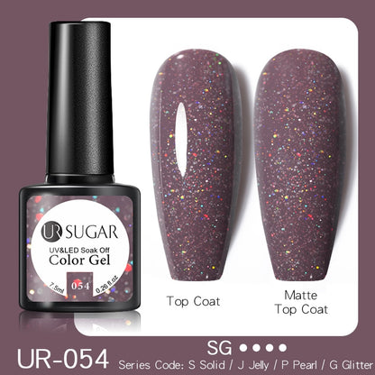 Beauty Sparkling Gel Nail Polish Reflective Glitter Nail Gel